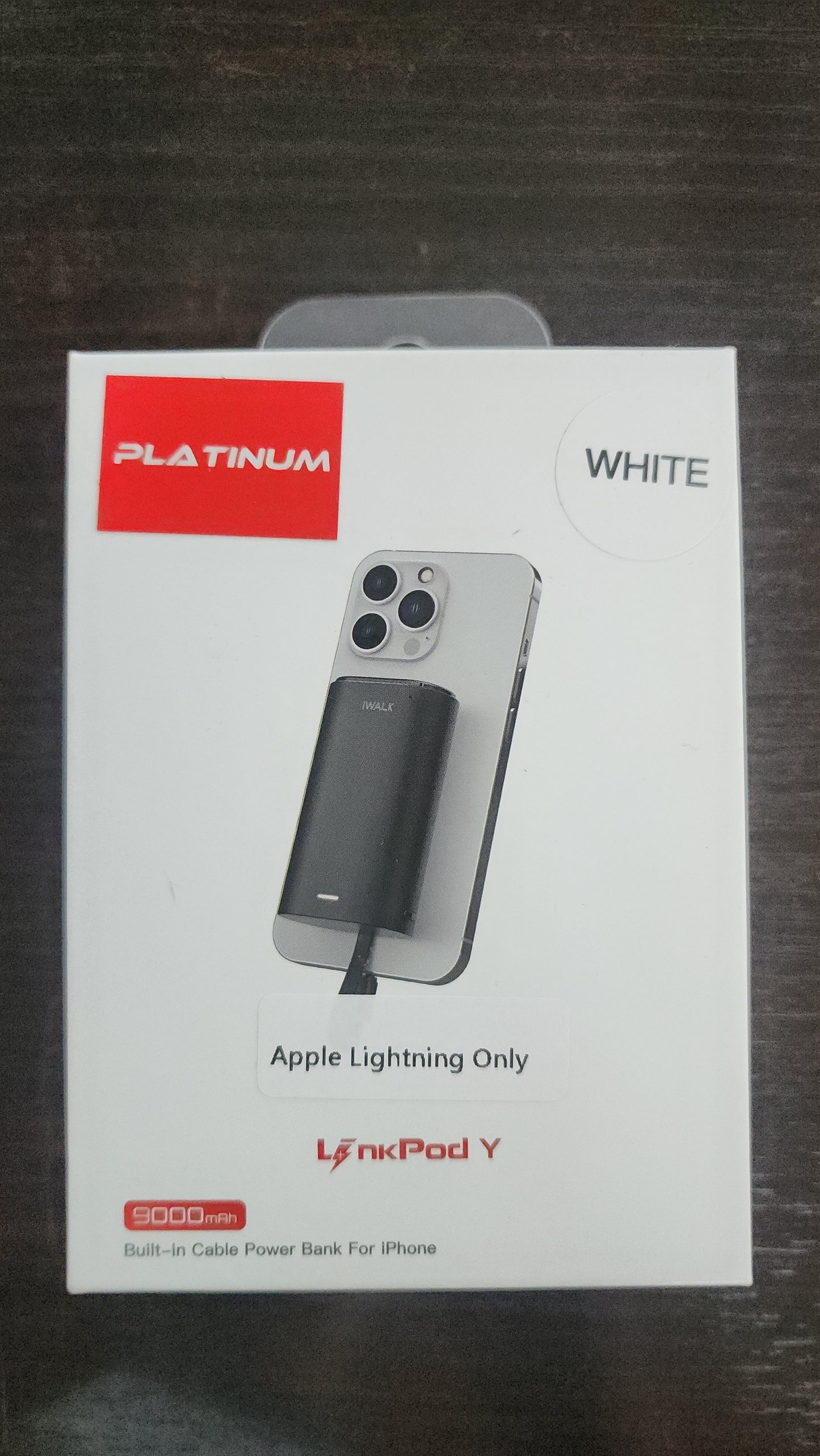 Power Bank - Lightning Port only