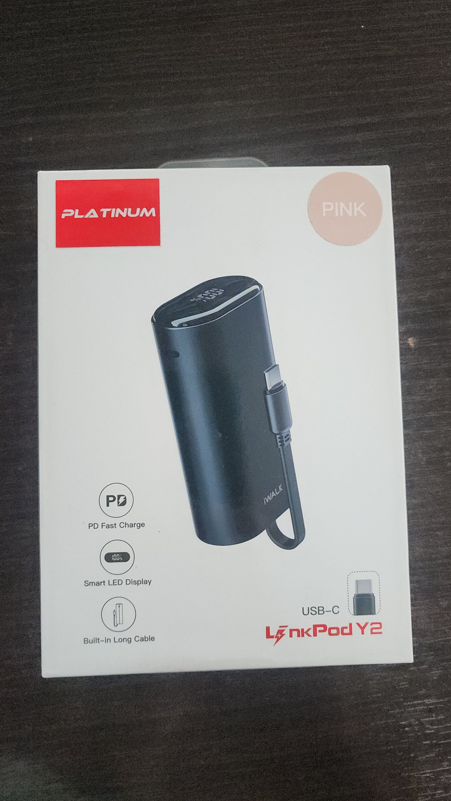 Power Bank - 9600 mah .. Type C port