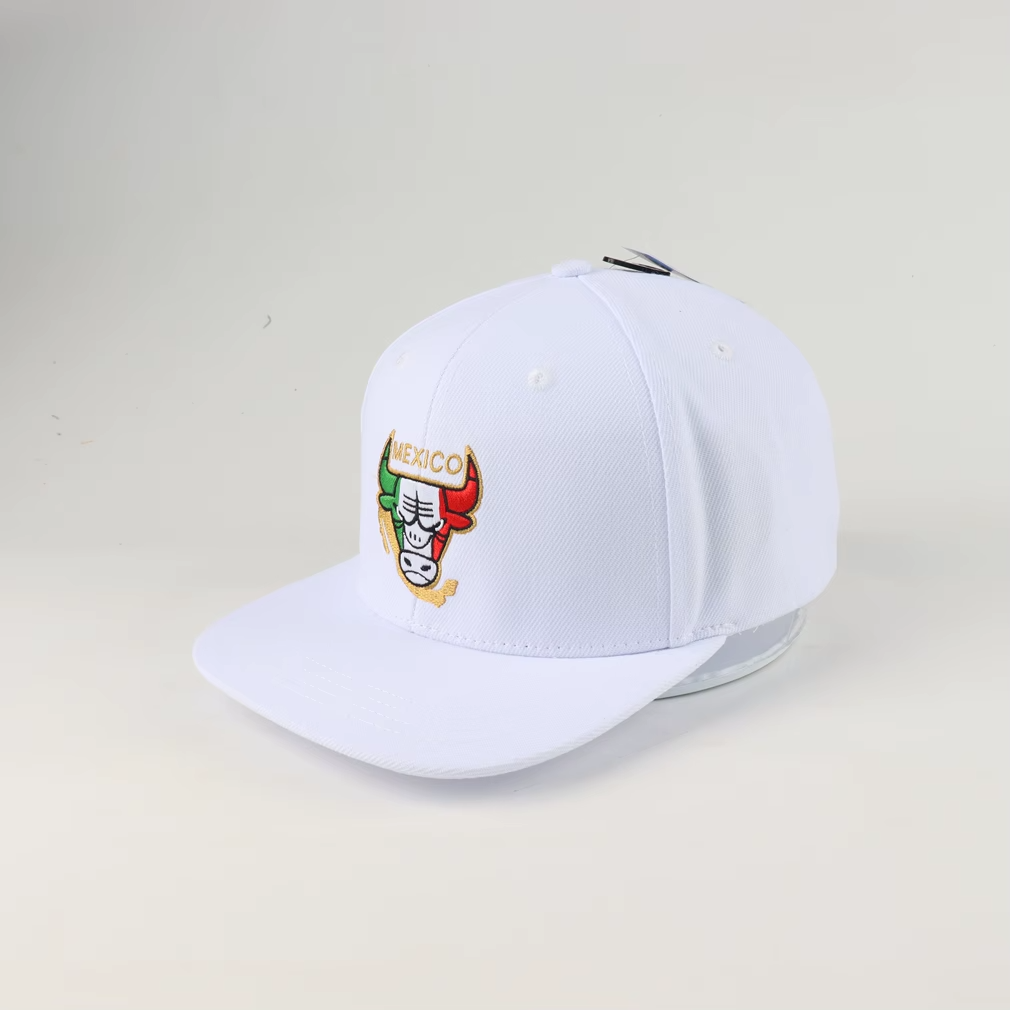 Baseball hat Mexico Bull White