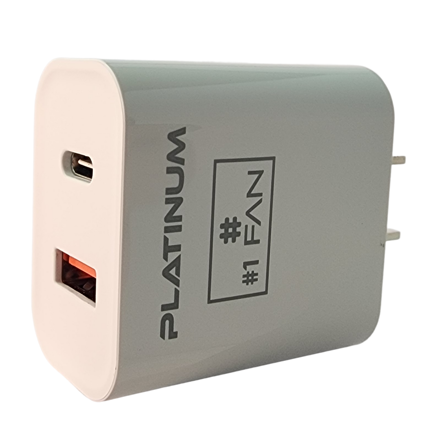 30W PD GaN Wall Charger ( 1 USB + 1 PD )