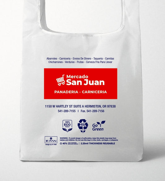 Custom Plastic Bags with  2 Color Print - Special Order ... Call Your Sales Rep