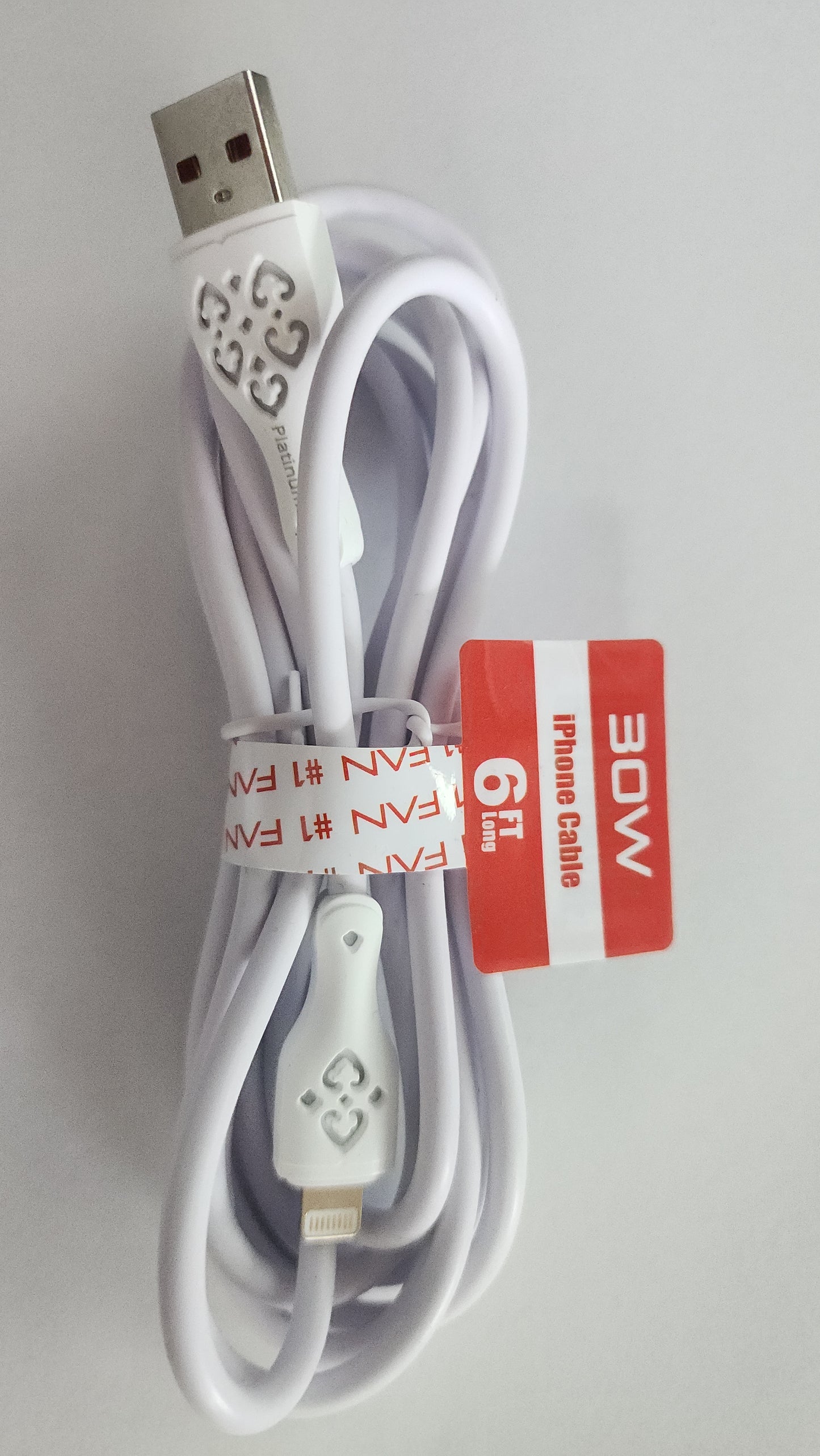 iPHONE Cable 6 feet 30W
