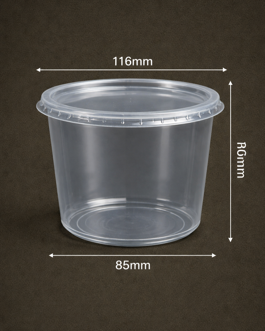 8 oz Blister Deli Container
