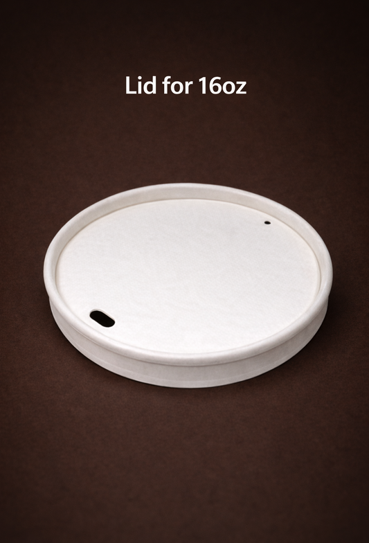 97mm Paper Lid for 16oz Soup Cup