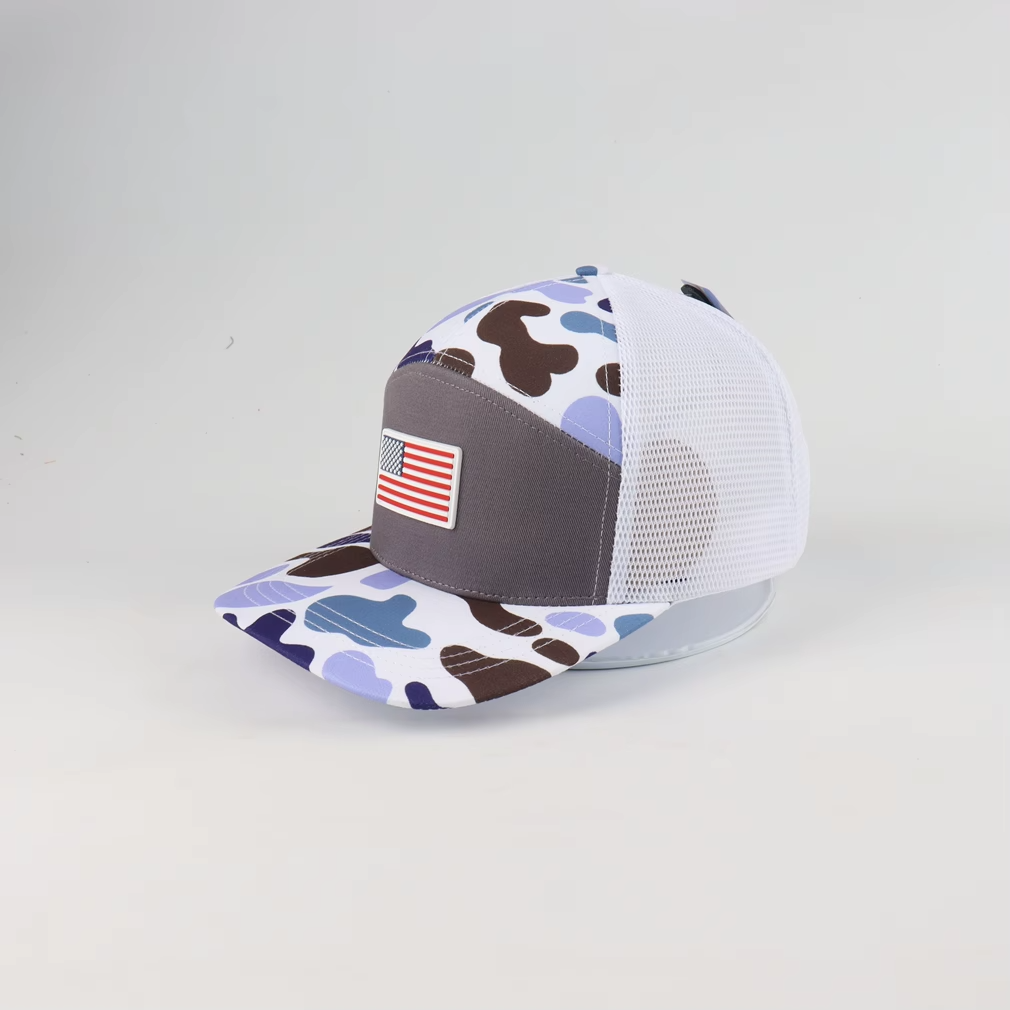 Baseball hat USA Flag Camo light