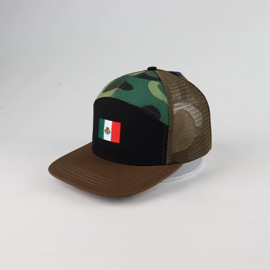 Baseball hat Mexico Flag Camo A