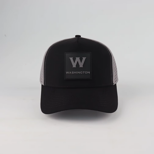 Baseball hat Washington W Black