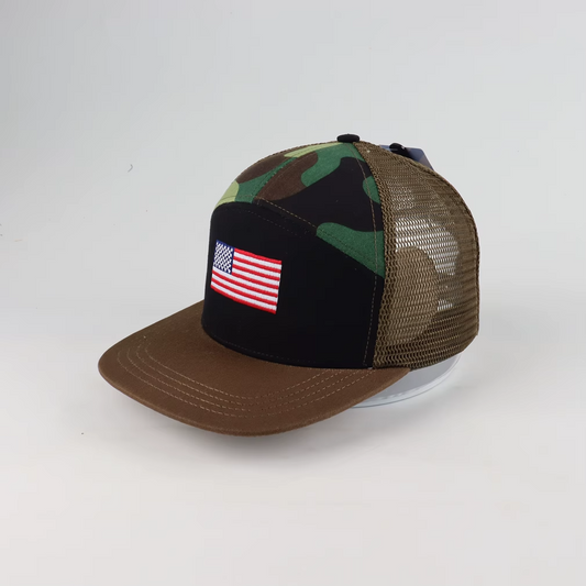 Baseball hat USA Camo mesh