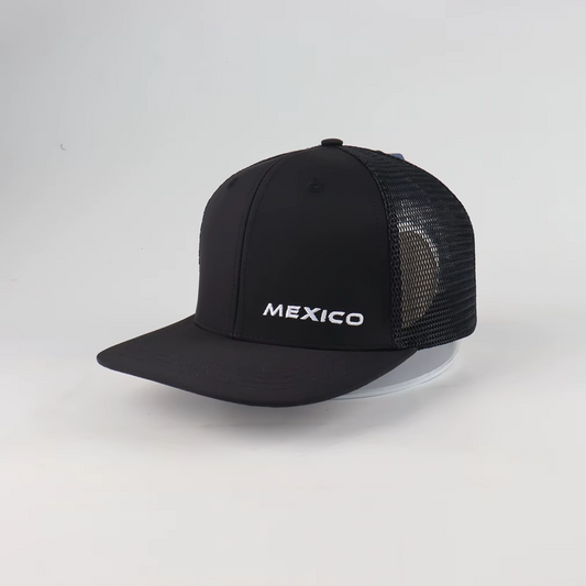 Baseball hat Mexico Black Mesh