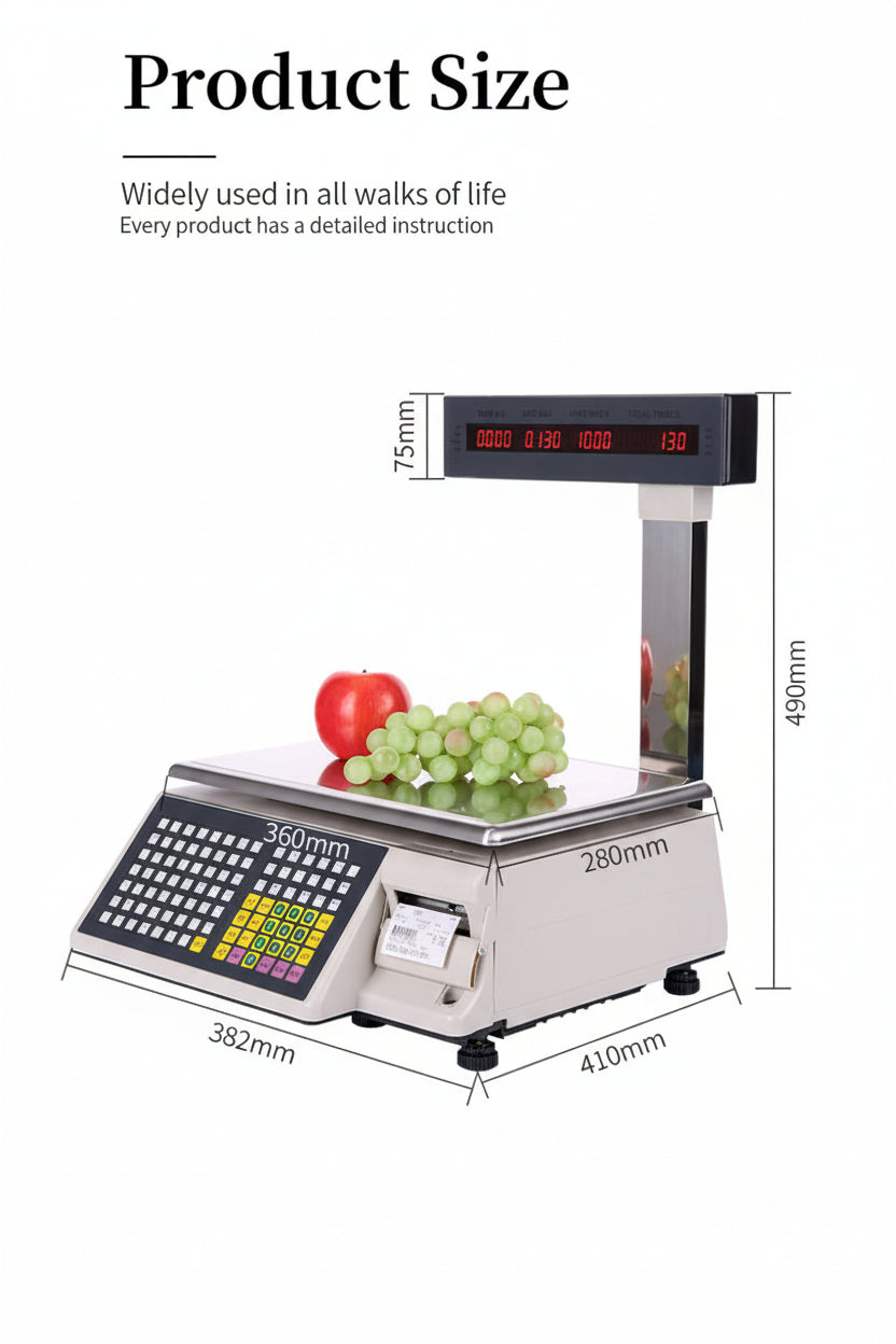Scale Thermal Label Scale      *** "COMING SOON "