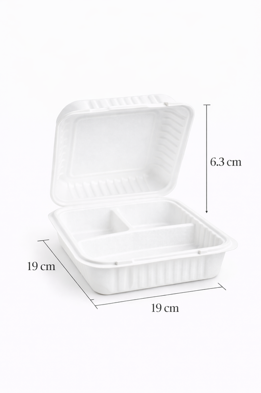 7 Inch – 3 Compartments