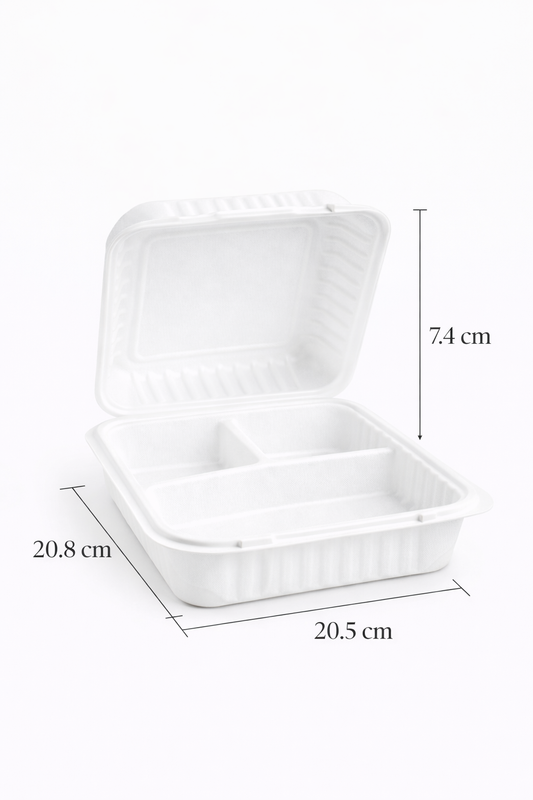8 Inch – 3 Compartments