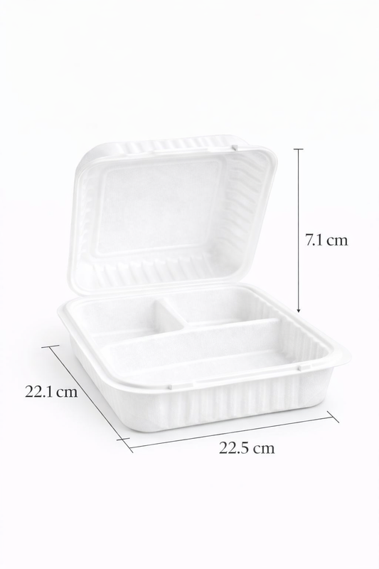 9 Inch – 3 Compartment