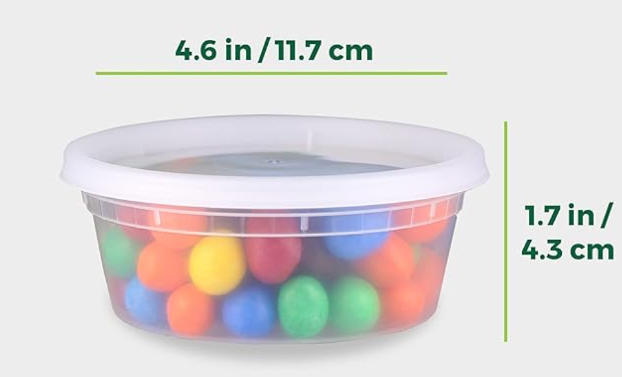 Cup Container – Multiple Sizes (8oz–32oz)