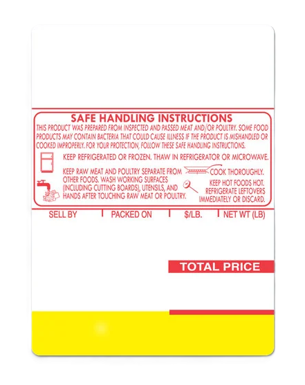 64 x 85 mm Printing Scale, 450pcs/roll (1 BOX / 24 Rolls)